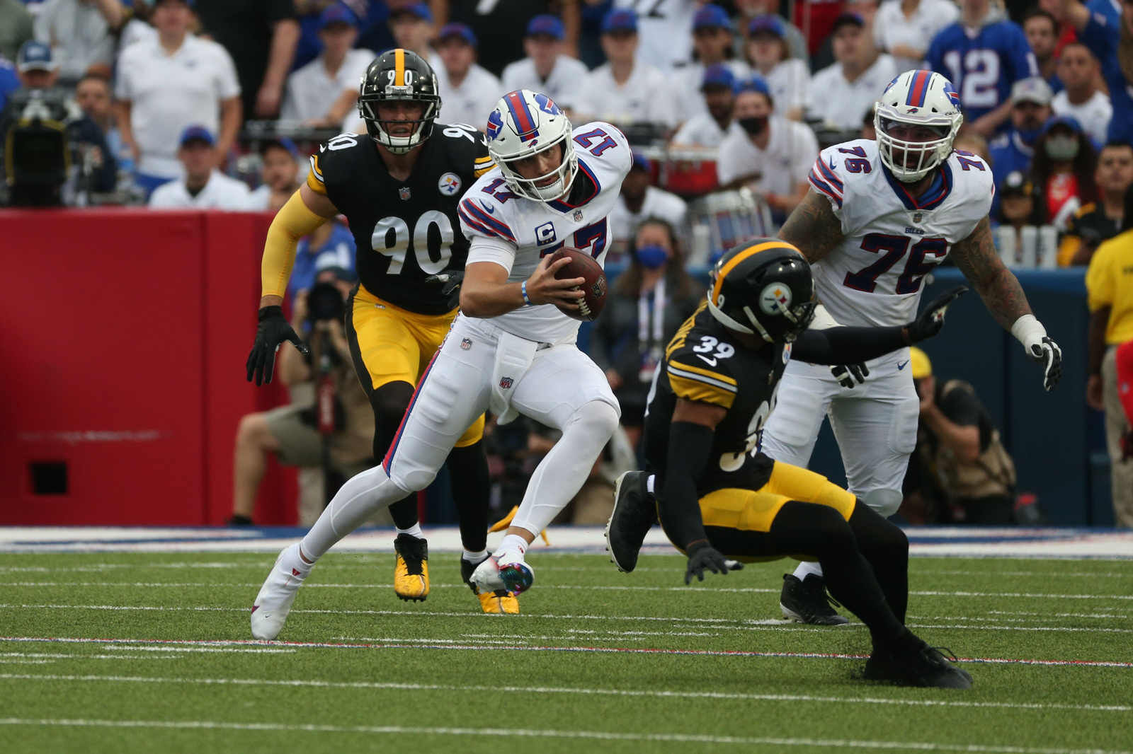 Rushing yards